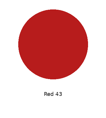 TEXPRINT COLORANTI Red 43
