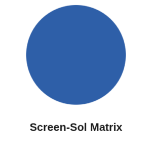 SCREEN-SOL MATRIX BLUE